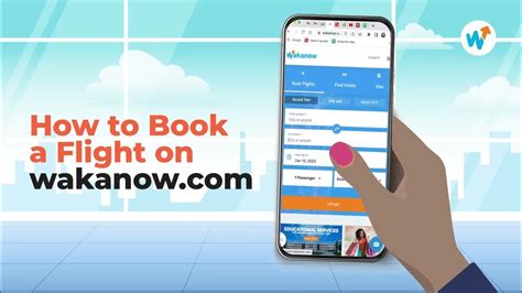 book flight on wakanow